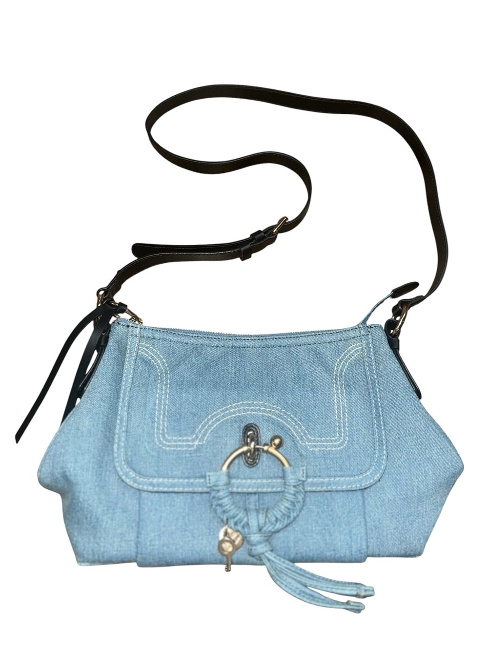 See By Chloe Joan Denim Crossbody Bag - Picture 7 of 9